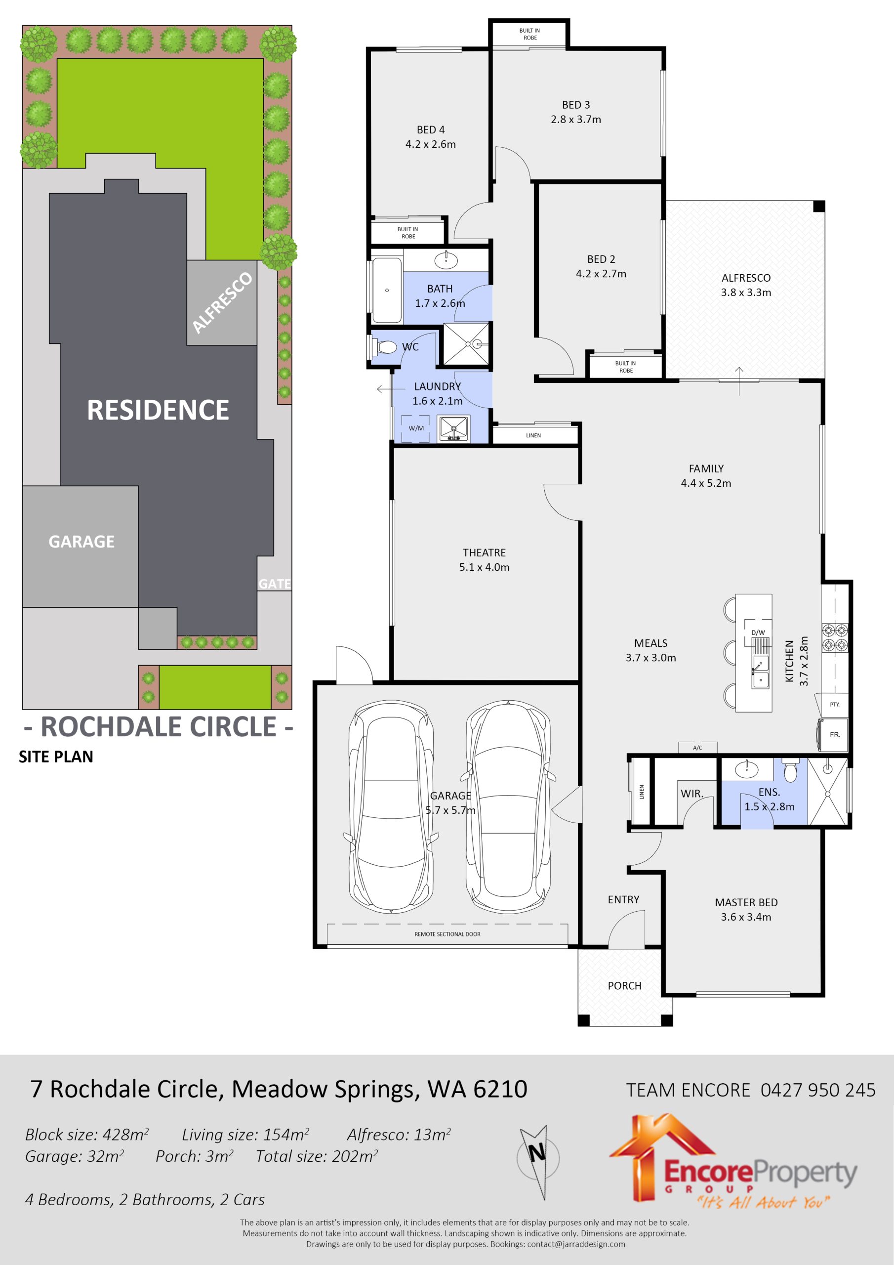 7 Rochdale Circle, MEADOW SPRINGS, WA 6210 AUS